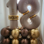 13cm Mirror Chocolate Latex Balloons Kalisan 5014