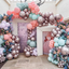 Latex Balloons 13cm Mirror Pink Gold Kalisan 5013