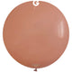 Balon Latex Jumbo 75cm Natural Misty Rose G30.99