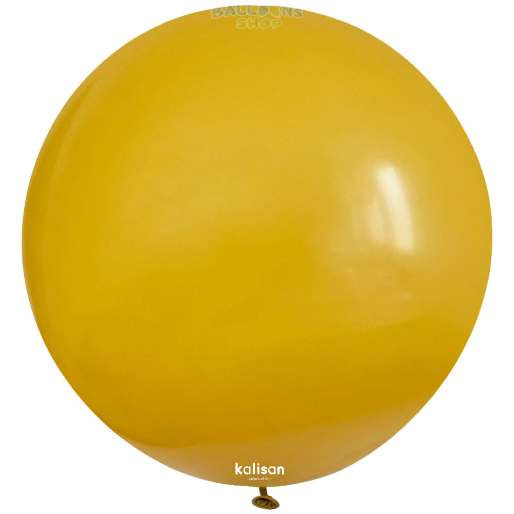 Balon Jumbo Latex 90cm Mustard Retro 8002