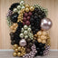 60cm Safari Mutant Jumbo Latex Balloon - Black (Gold Print)