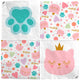 Set of 20 Grabo Kitten Napkins 33x33cm