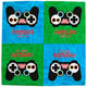 Set of 20 Game On Napkins 33x33cm Grabo