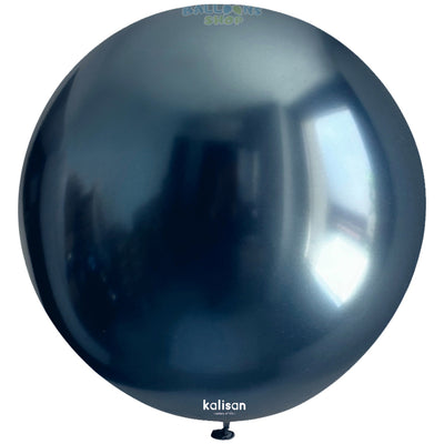 Balon Jumbo Latex 90cm Navy Mirror 5015