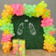 Latex Balloons 30cm Multicolor Fluorescent G110.081