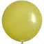 Balon Jumbo Latex 90cm Olive Retro 8009