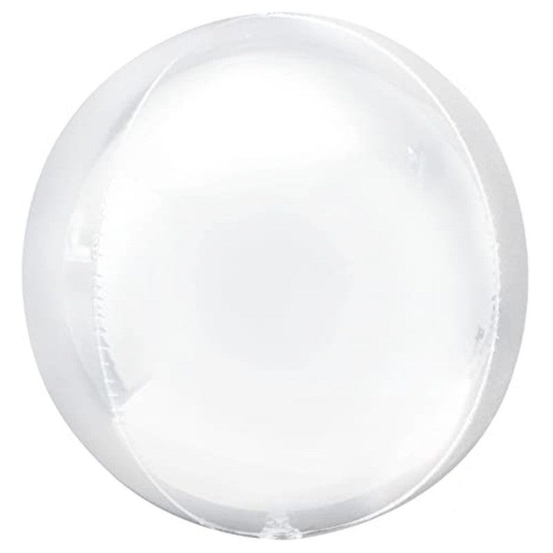 Balon Folie Sfera 25cm ORBZ ALB