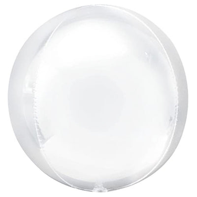 Balon Folie Sfera 25cm ORBZ ALB