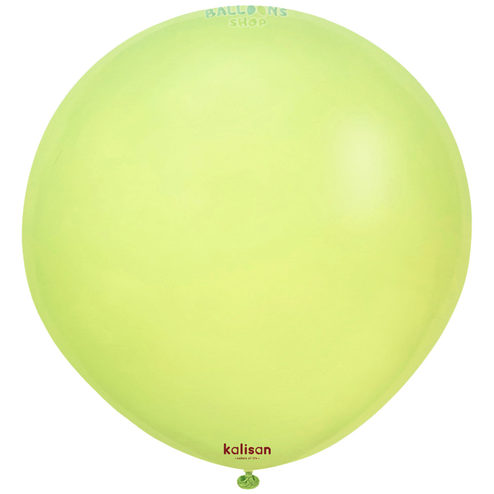Jumbo Latex Balloon 45cm Macaron Pistachio 3013