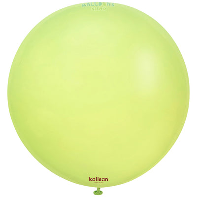Jumbo Latex Balloon 90cm Macaron Pistachio 3013