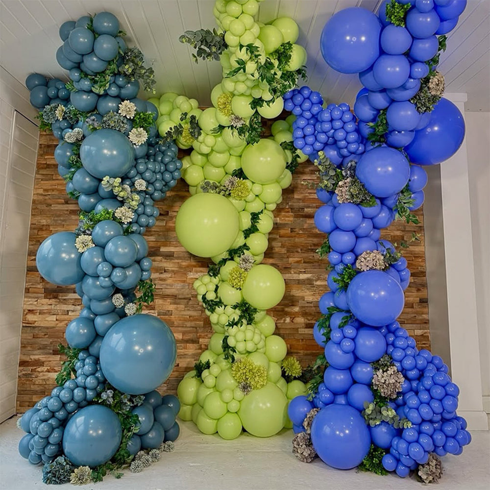 Latex Balloons 13cm Denim Retro 8019