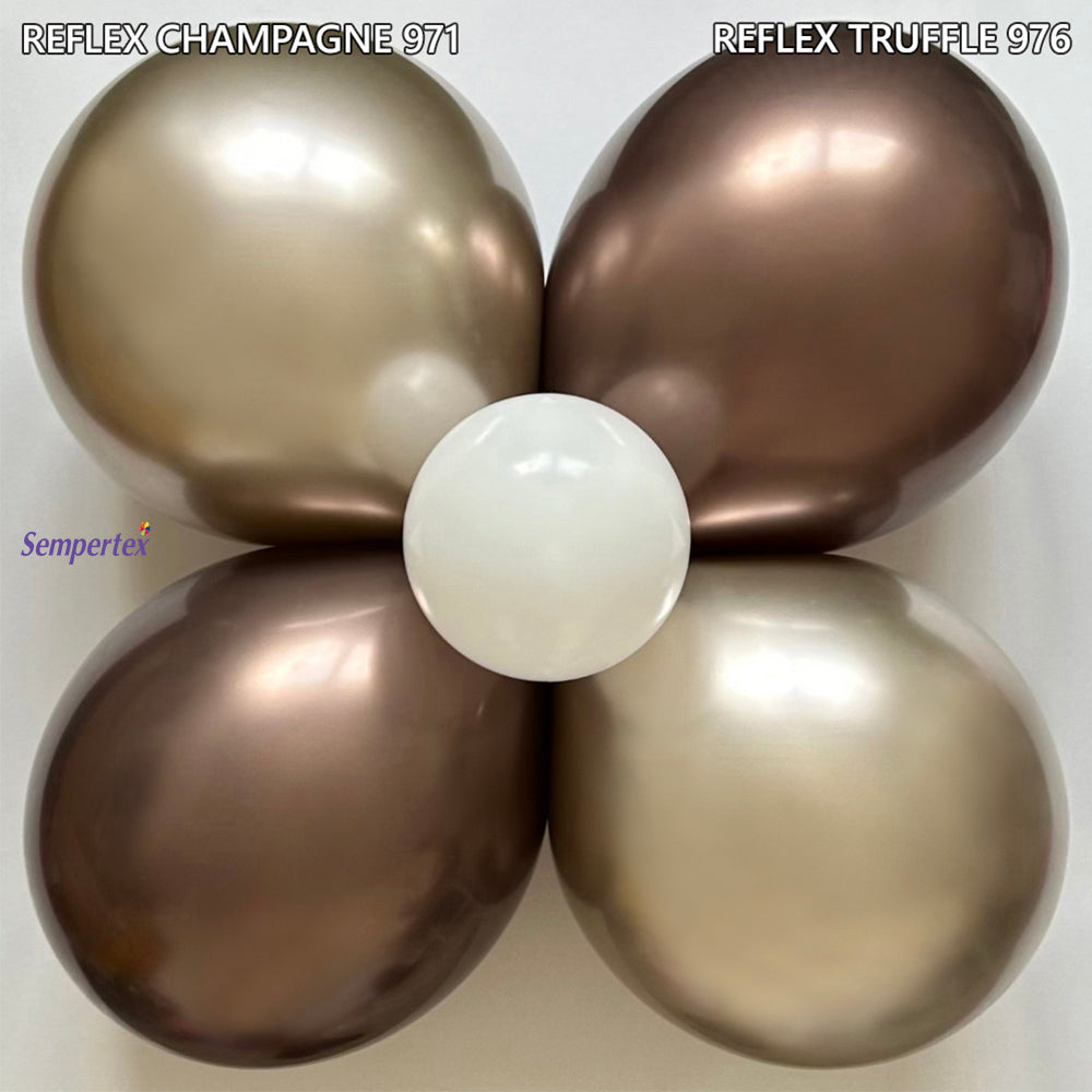 Balon Jumbo latex Reflex Truffle 40cm