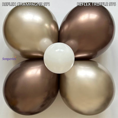 Jumbo latex Reflex Truffle Balloon 40cm