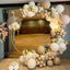 SET 1000 Latex Balloons 13cm White Sand Retro XL 8015
