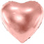 Foil Balloon Heart Rose-Gold 45cm PDC1045
