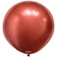 Balon Jumbo Latex 45cm Rosu Mirror 5010