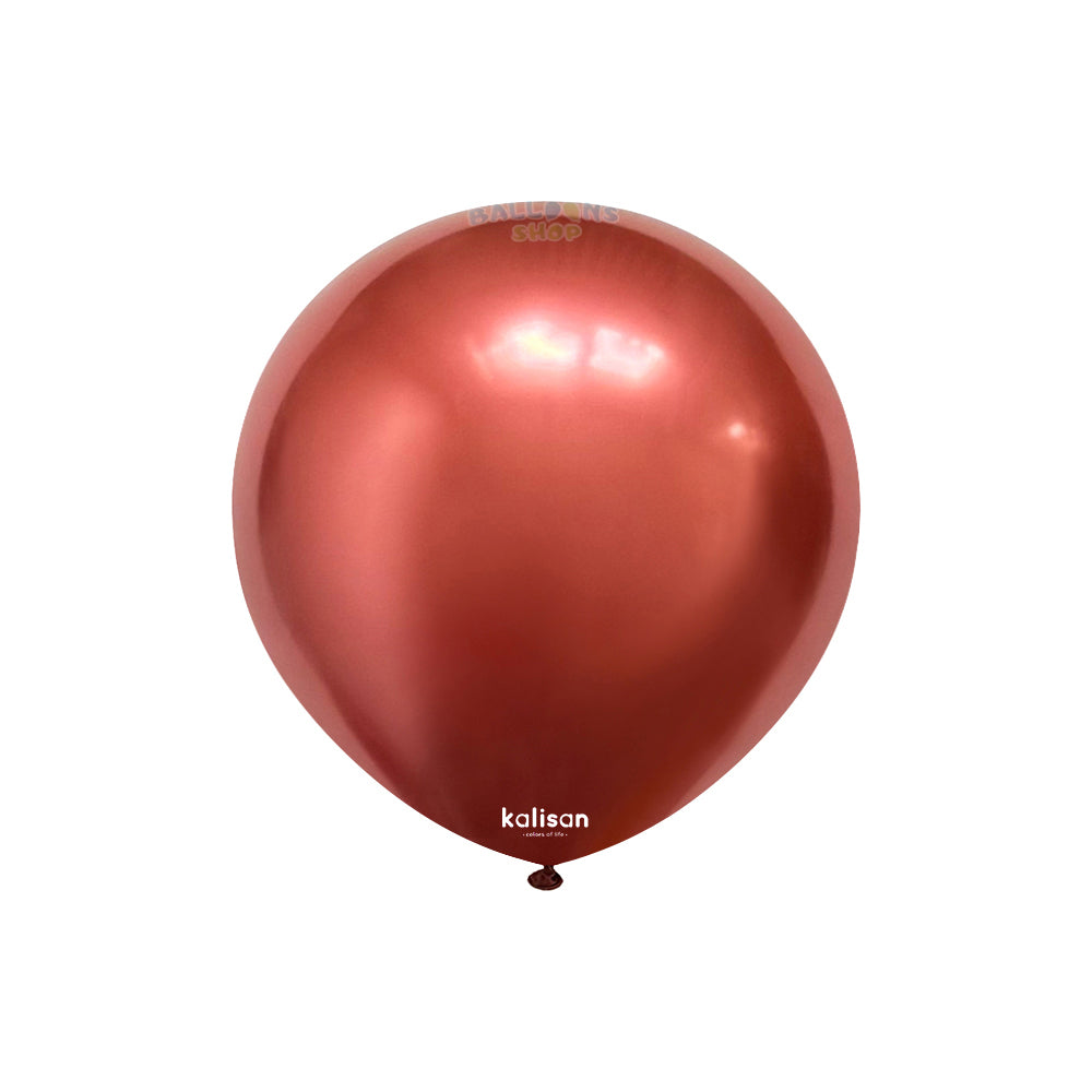 13cm Latex Balloons Red Mirror 5010