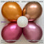 Chrome latex balloons 28cm Amber Satin Luxe AMS 9906961