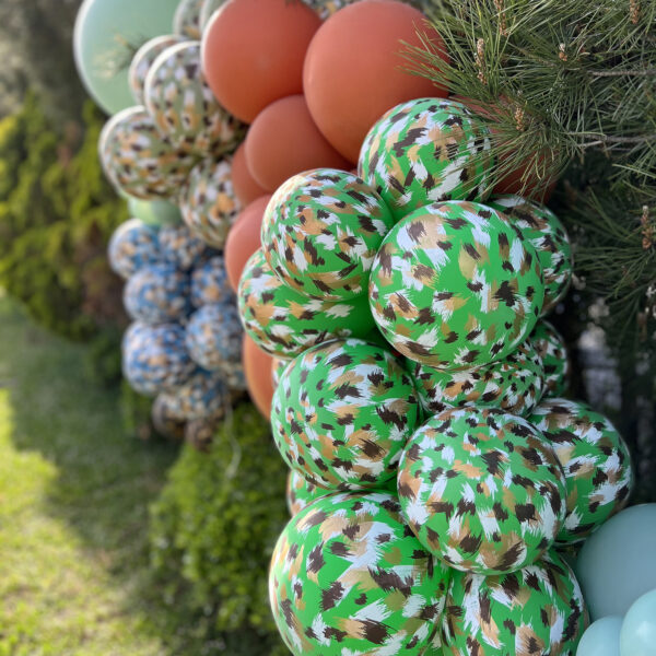 Latex Balloons 30cm Safari Savanna - Green