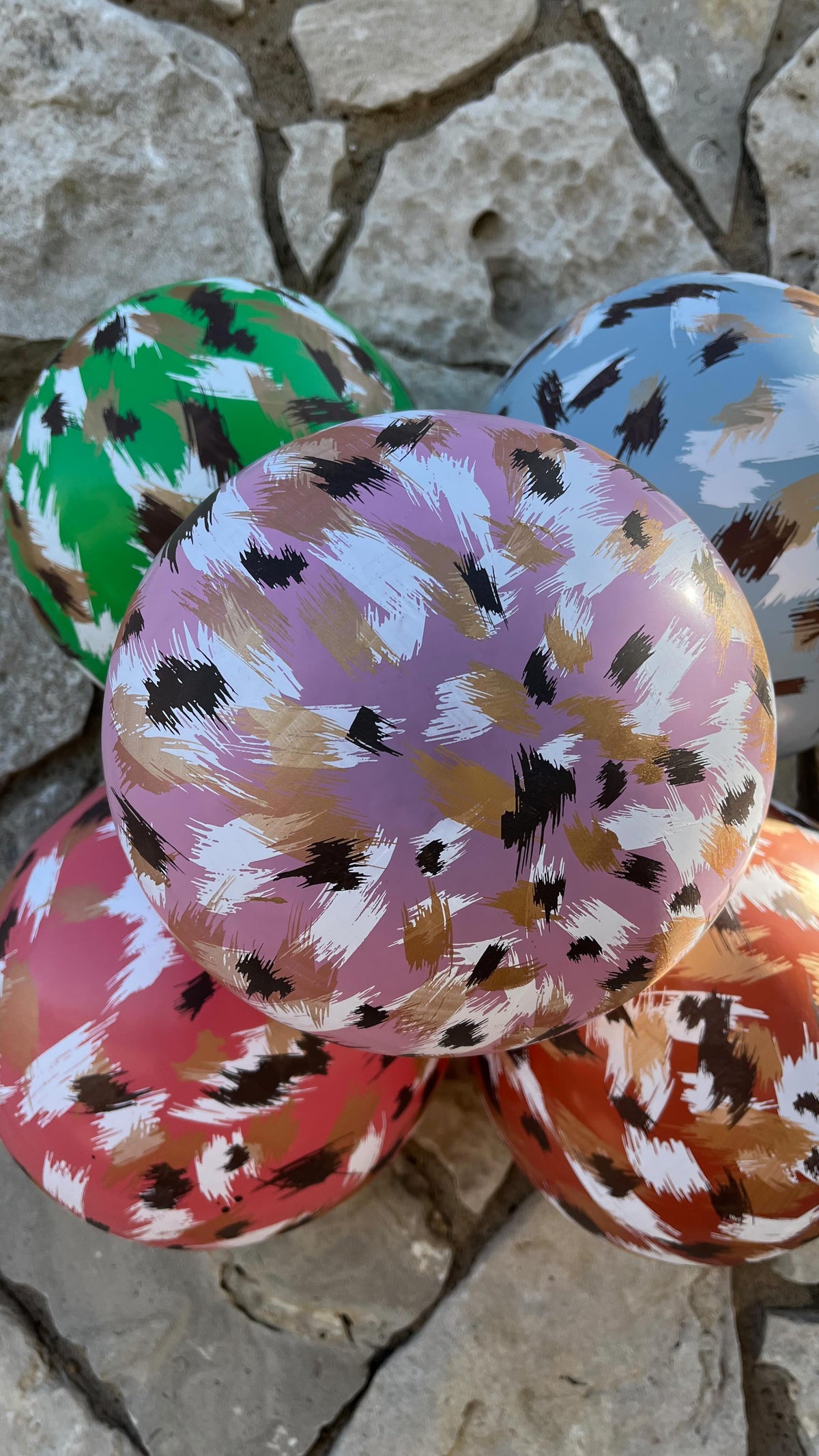 Latex Balloons 30cm Safari Savanna - Rust Orange