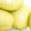 Matte Yellow Round Foil Balloon 46cm