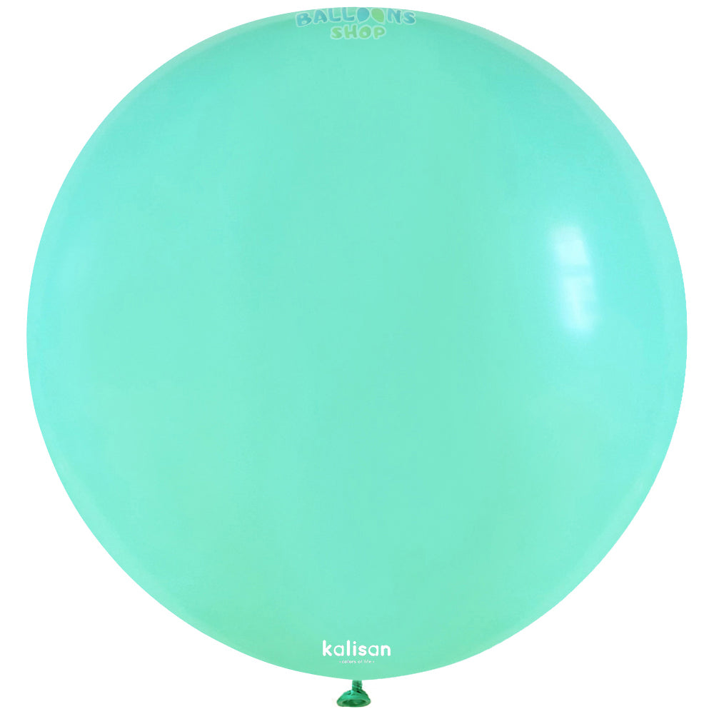 Jumbo Latex Balloon 60cm Sea Green Standard 2330