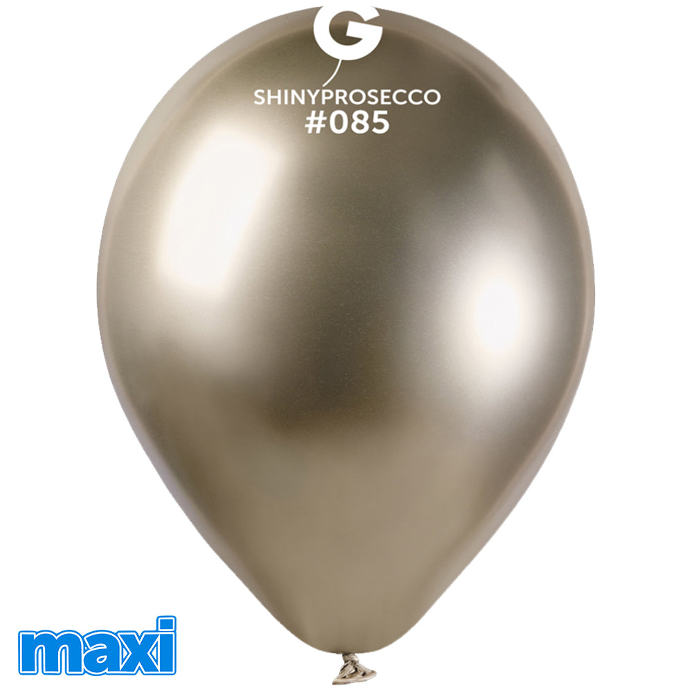 SET 250 Baloane Latex 33cm Shiny Prosecco MAXI GB120.85