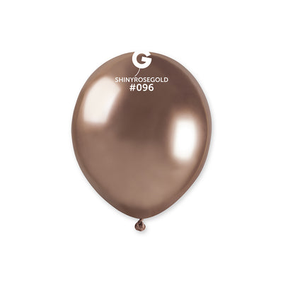 Baloane Latex 13cm Shiny Rose Gold AB50.96