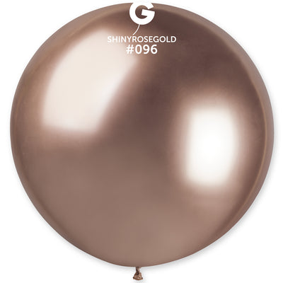 Balon Latex Jumbo 80cm Shiny Rose Gold GB30.96