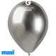 SET 250 Baloane Latex 33cm Shiny Argintiu MAXI GB120.89