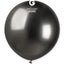 Latex Balloons 48cm Shiny Space Grey GB150.90