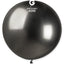 Jumbo Latex Balloon 80cm Shiny Space Grey GB30.90