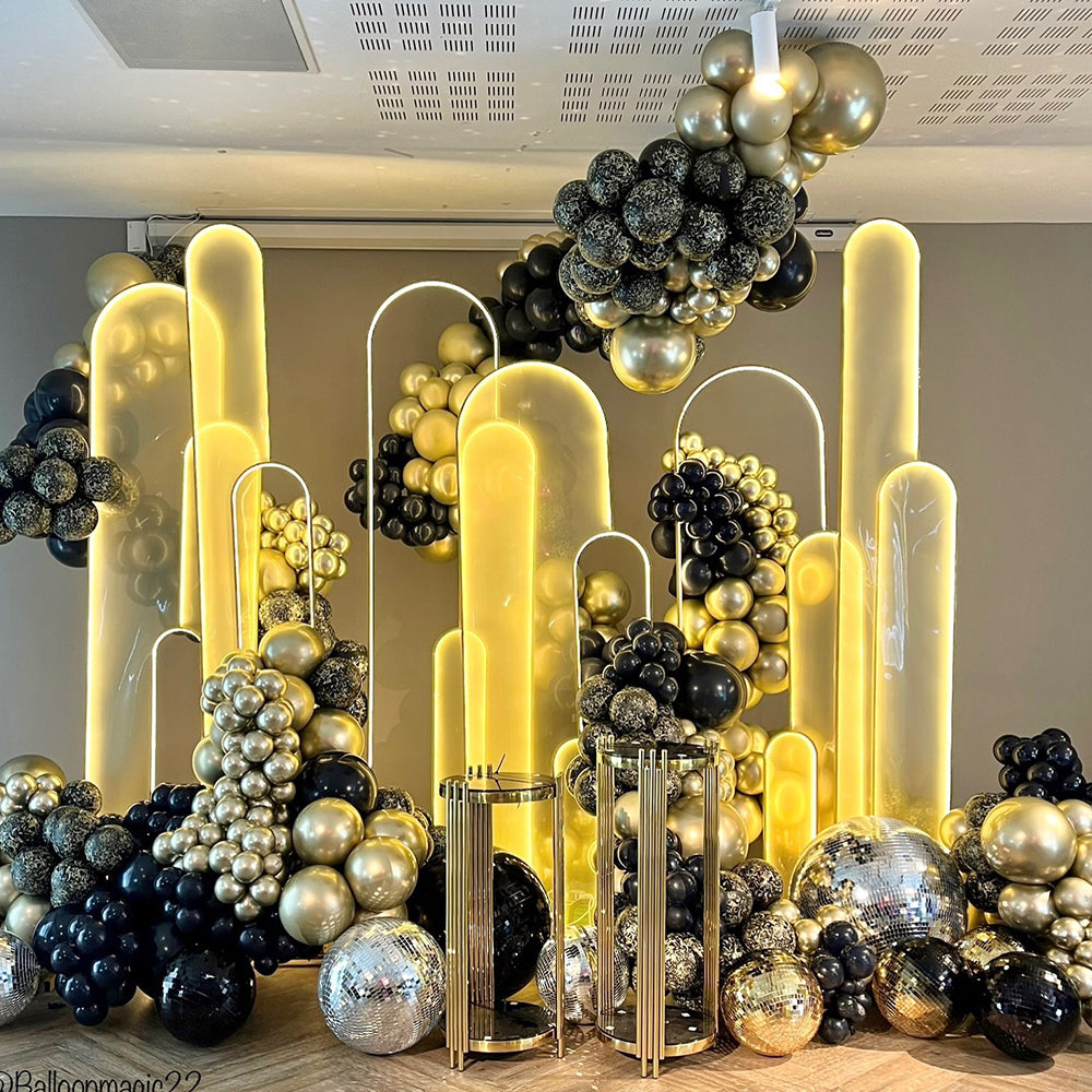 Jumbo Latex Balloon 80cm Shiny Gold GB30.88
