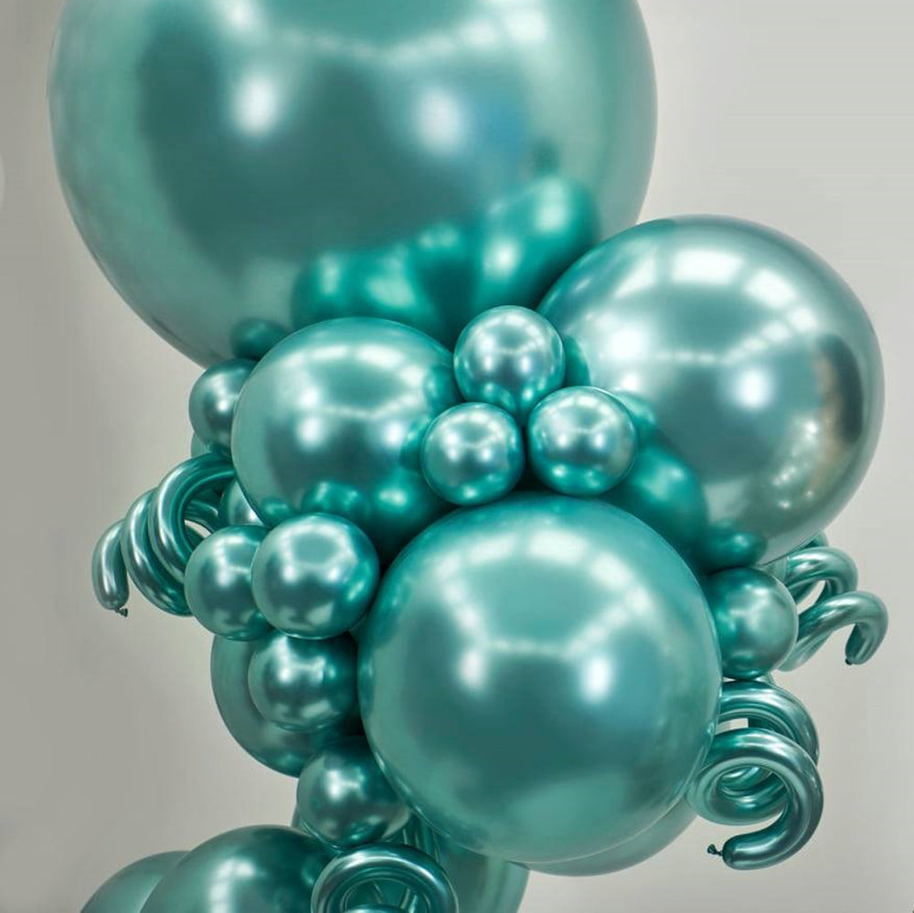 Jumbo Latex Balloon 80cm Shiny Green GB30.93
