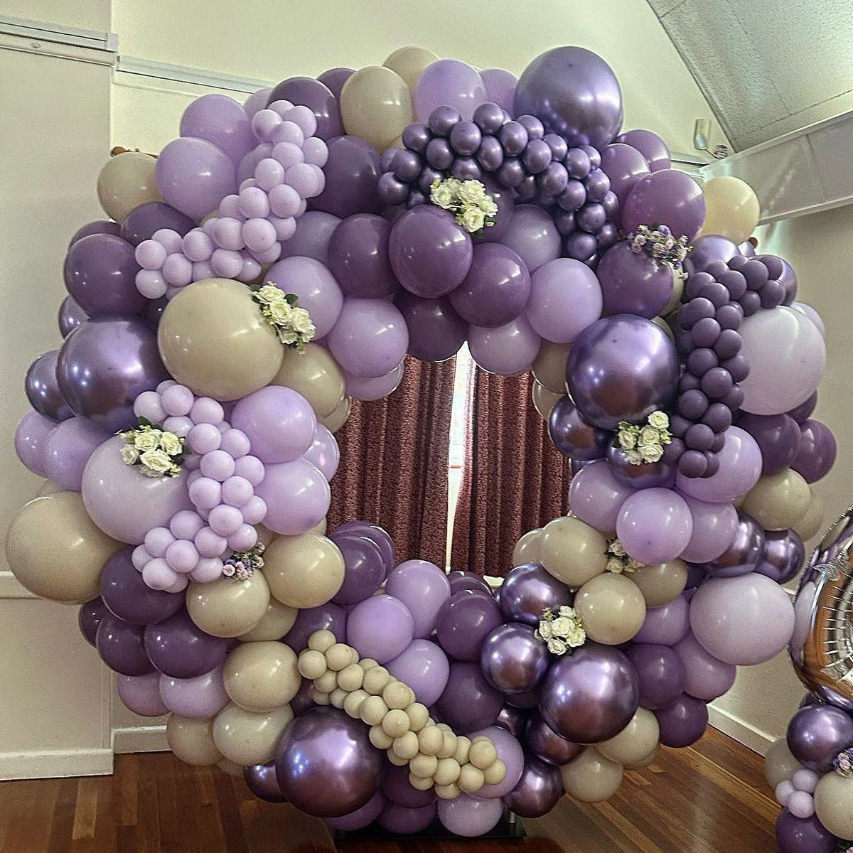 Jumbo Latex Balloon 80cm Shiny Purple GB30.97