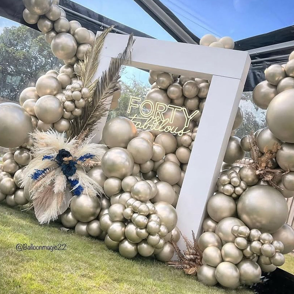 Jumbo Latex Balloon 80cm Shiny Prosecco GB30.85