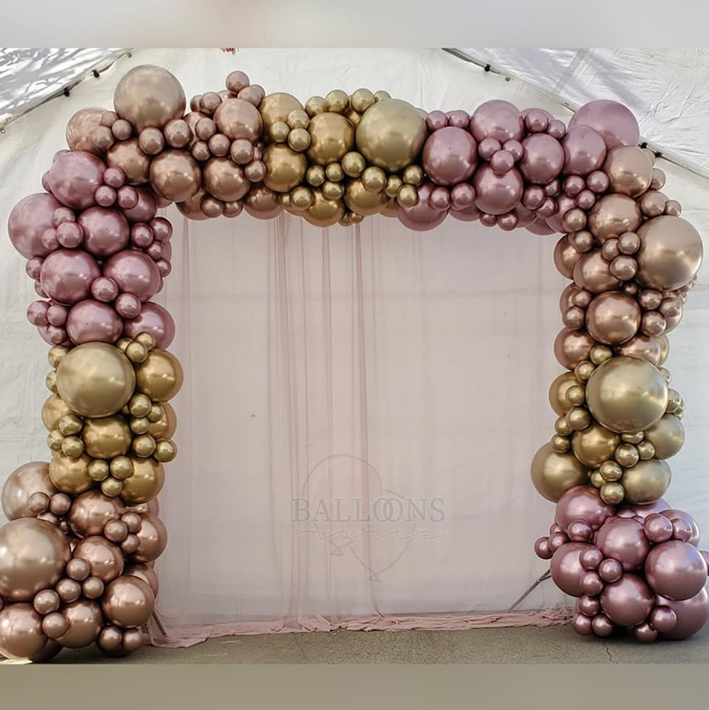 Jumbo Latex Balloon 80cm Shiny Rose Gold GB30.96
