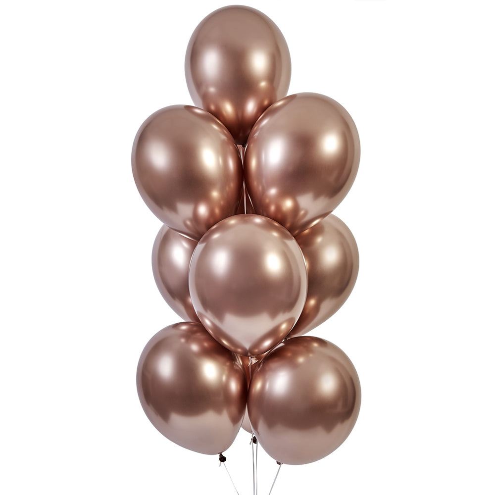 Jumbo Latex Balloon 80cm Shiny Rose Gold GB30.96