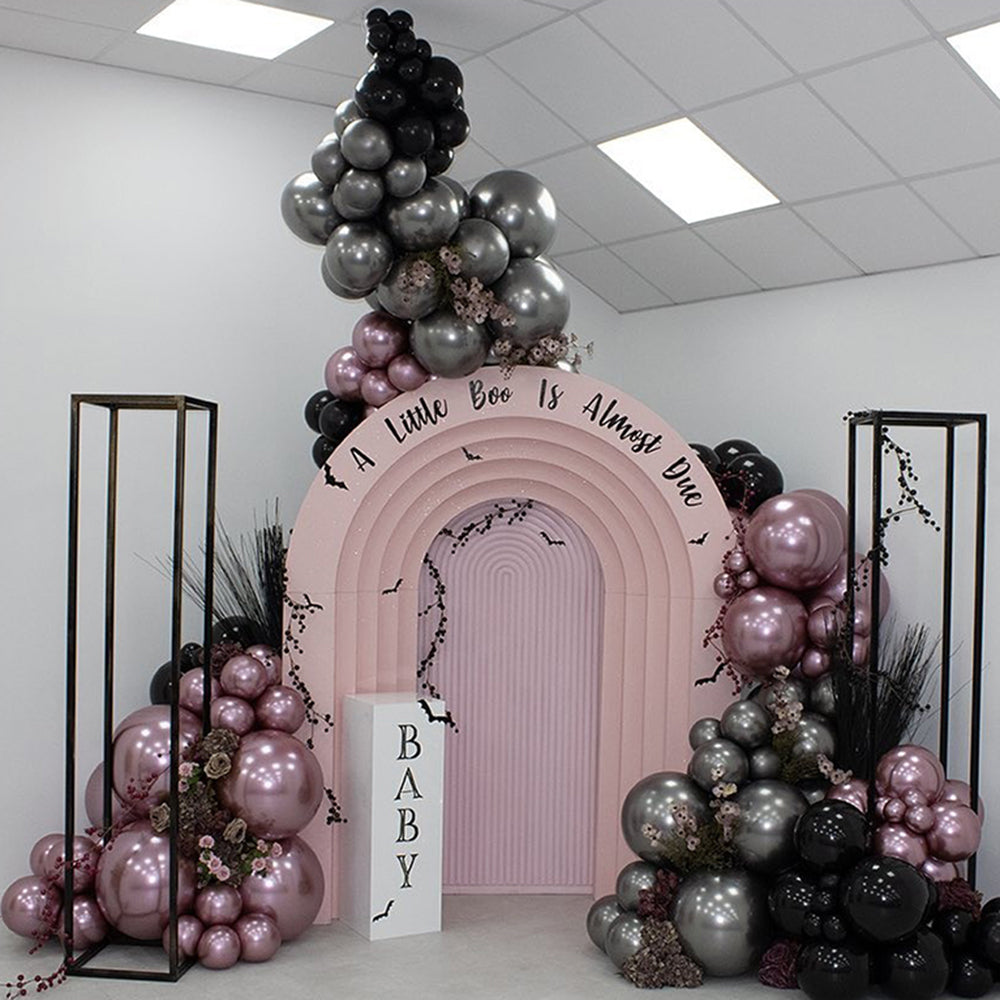 Latex Balloons 48cm Shiny Space Grey GB150.90