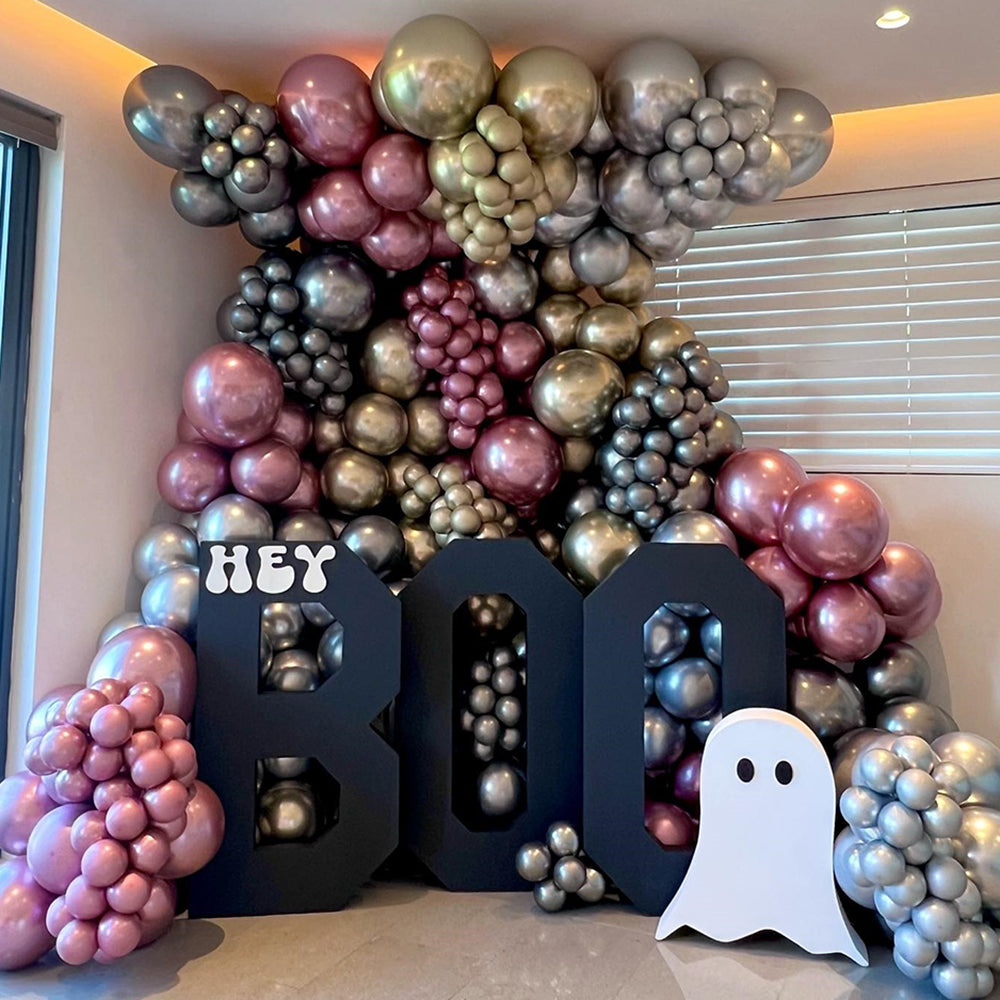 Jumbo Latex Balloon 80cm Shiny Space Grey GB30.90