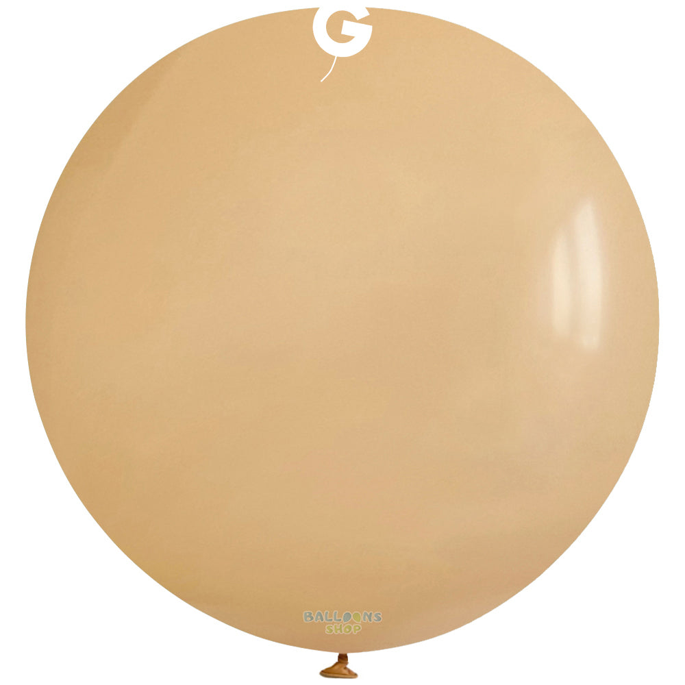 Balon Latex Jumbo 75cm Natural Blush G30.69
