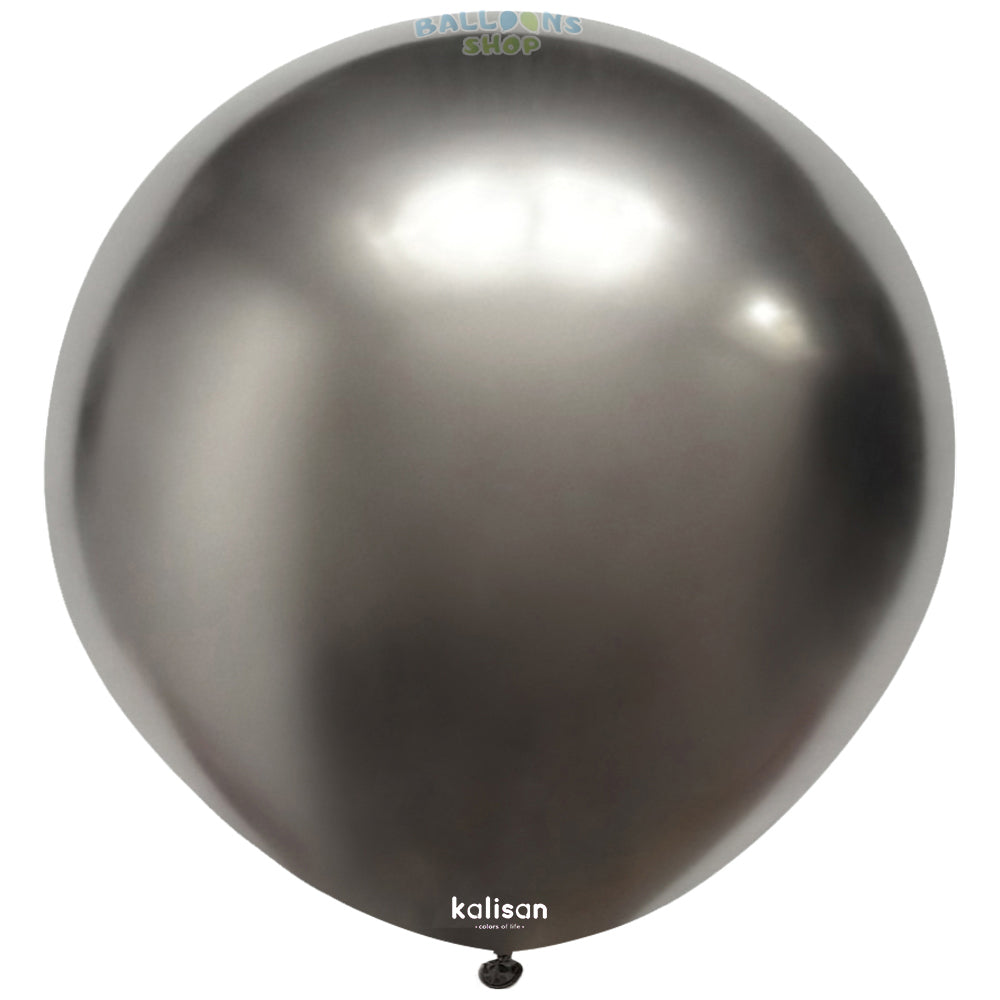 Balon Jumbo Latex 45cm Space Grey Mirror 5009