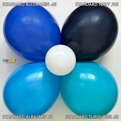 Baloane Latex G-Link 16cm Standard Navy GL6.102