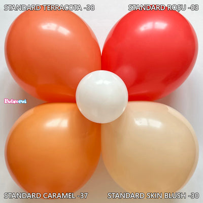 Balon Latex Jumbo 60cm Standard Caramel -37