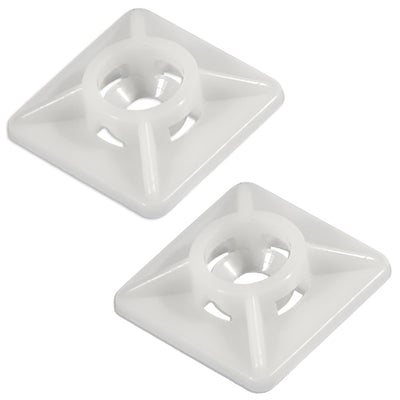 Suport Adeziv pt prindere baloane 27x27mm ALB