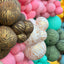 30cm Latex Balloons Safari Tiger N - Chocolate Brown (Print: Gold)