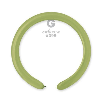 Baloane Latex Modelaj 5/152cm Natural Green Olive D4.Q260.98