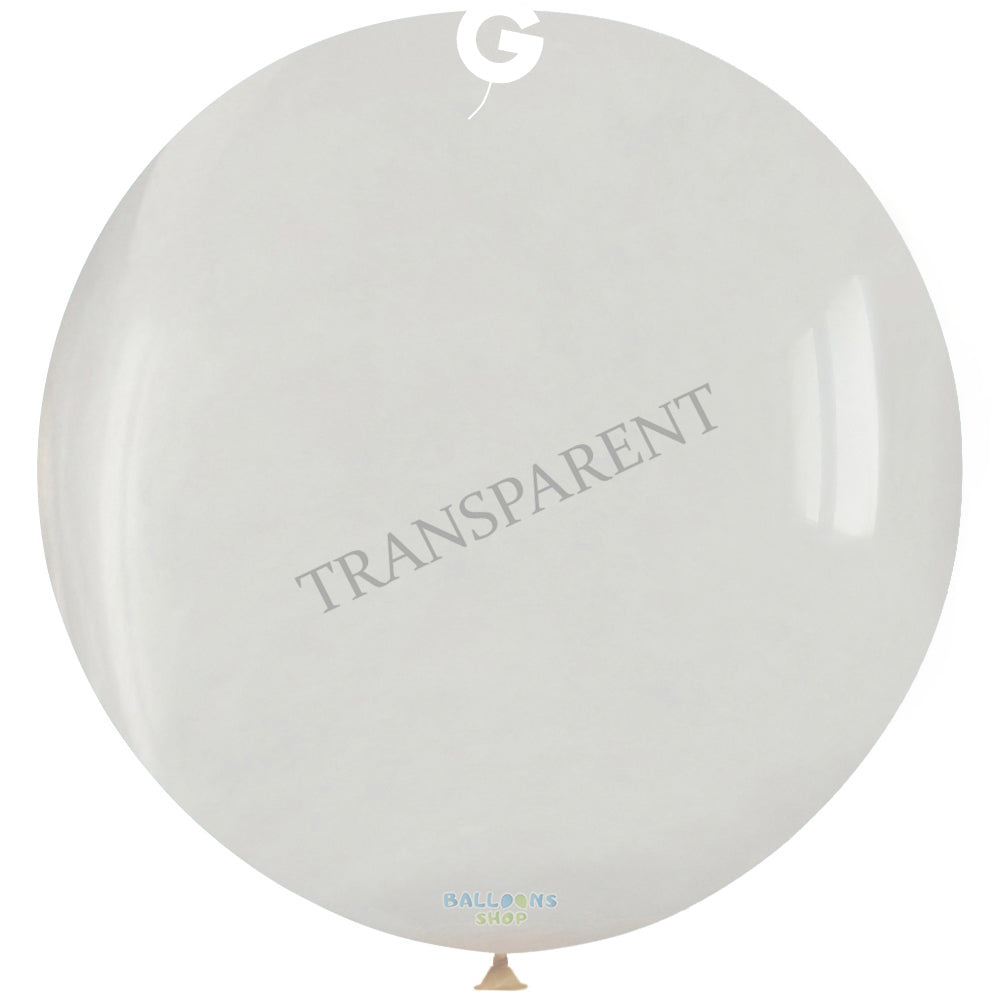 Balon Latex Jumbo 75cm Transparent G30.00