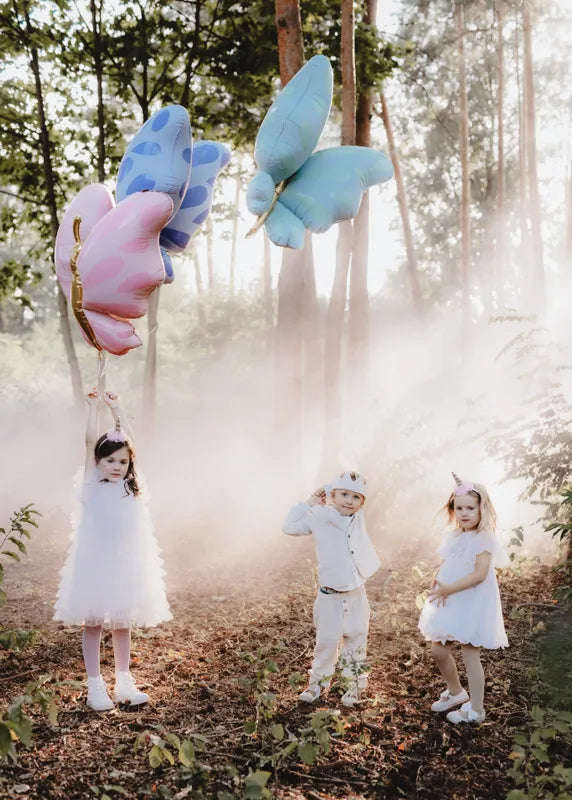 Balon Folie Figurina Fluture Bleu 69x69cm