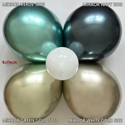 Balon Jumbo Latex 60cm Verde Mirror 5006 Kalisan